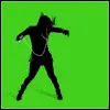 Girl dancing on music