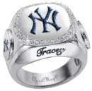 NY Yankees diamond ring tracey