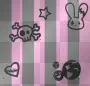Pink skull