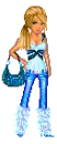 Preppy Doll in Blue