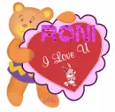 I LOVE YOU RONI