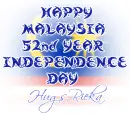 Malaysia Independences Day,Hugs Rieka