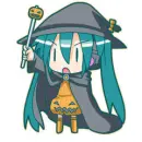 chibi miku halloween :3