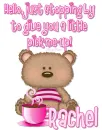 bear with coffee
