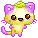 grape fruit cat