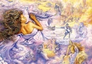 Woman dreaming