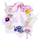 NAME MIGDALIA/FLOWERS/FAIRYS