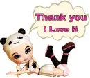 Panda Thank you  (Toni)