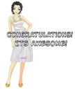 Congatulations! It's awesome