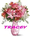 Pink Flowers for a Pretty Lady - Tracey
