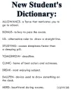 NEW STUDENT'S DICTIONARY