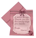 A letter to say... Marie