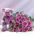 hot pink flowers