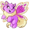 purple cat