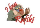 i love rafiki