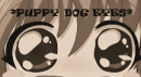 puppy dog eyes and anime