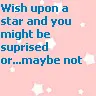 wish upon a star