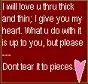dont tear it to pieces