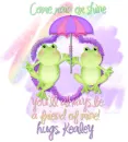 frog friends ~ Kealey