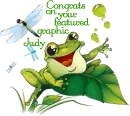 Congrats on your featured graphic Judy