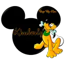 MICKEY HEAD WITH KIMBERLY
