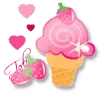 Cute icecream cone