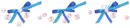 Cute Blue Bows