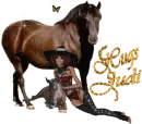 Judi's Horse hugs