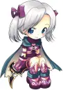 Cute chibi anime girl