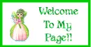 Green Welcome to my page