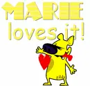 MARIE loves it