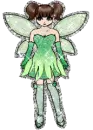 green doll