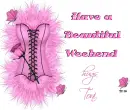 Furry Pink Weekend  Toni