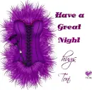 Furry Purple Night Toni