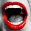 vampire's lips