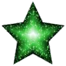 green+white star/Pakistan flag color