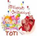 Happy birthday Toti