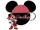 MINNIE HEAD WITH HEATHER