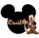 MICKEY HEAD WITH DAVID