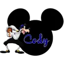 MICKEY HEAD WITH CODY