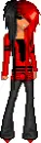 Black & Red Doll