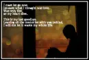 as my heart dies....