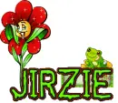 JIRZIE w/Flower and FROGGIE..