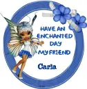 Blue Butterfly Fairy Carla