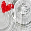heart in water