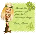 Friends like you... Mavis