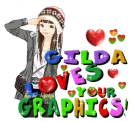 Gilda loves your graphics