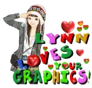 Lynn loves your graphics