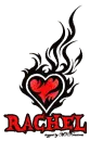 Rachel Flaming Tribal Heart