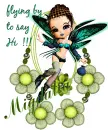 Flying by to say hi..Migdalia
